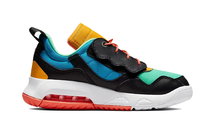 Order 中童 Jordan MA2 休閒 低筒 兒童跑步鞋 黑藍黃