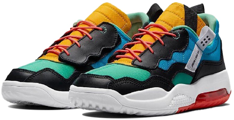 (PS) Air Jordan MA2 'Hitam Biru Kuning' CW6595-043 Lookbook (PS) Air Jordan MA2 'Hitam Biru Kuning' CW6595-043