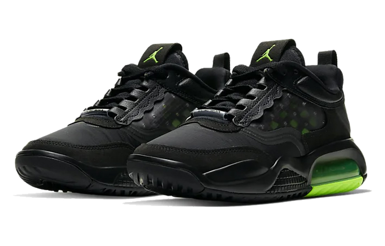 Lookbook (Youth) Air Jordan Max 200 Black Electric Green CD5161-003
