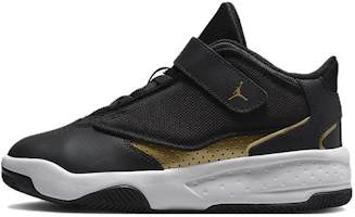 (Preschool) Air Jordan Max Aura 4 'Black Metallic Gold' DQ8403-071 (Preschool) Air Jordan Max Aura 4 'Black Metallic Gold' DQ8403-071