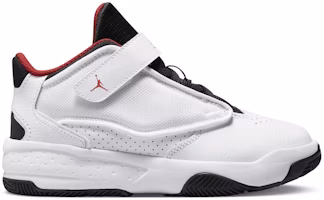 (Preschool) Air Jordan Max Aura 4 'White Black Red' DQ8403-160 (Preschool) Air Jordan Max Aura 4 'White Black Red' DQ8403-160