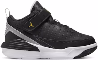 (Preschool) Air Jordan Max Aura 5 'Black Metallic Gold' DZ4354-017 (Preschool) Air Jordan Max Aura 5 'Black Metallic Gold' DZ4354-017