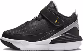 (Preschool) Air Jordan Max Aura 5 'Black Metallic Gold' DZ4354-017 (Preschool) Air Jordan Max Aura 5 'Black Metallic Gold' DZ4354-017