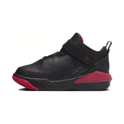 (PS) Jordan Max Aura 5 Black University Red