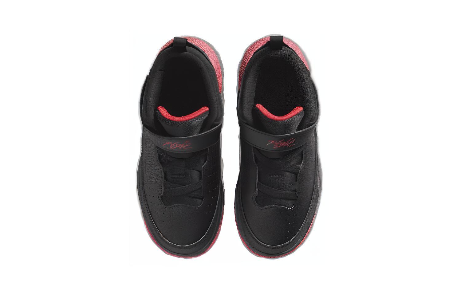 Lookbook (PS) Air Jordan Max Aura 5 Hitam Merah Universiti DZ4354-006