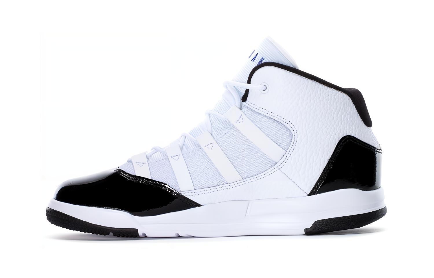 Buy 中童 Jordan Max Aura 中筒 復古籃球鞋 白黑