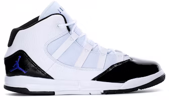 中童 Jordan Max Aura 中筒 復古籃球鞋 白黑 Order 中童 Jordan Max Aura 中筒 復古籃球鞋 白黑