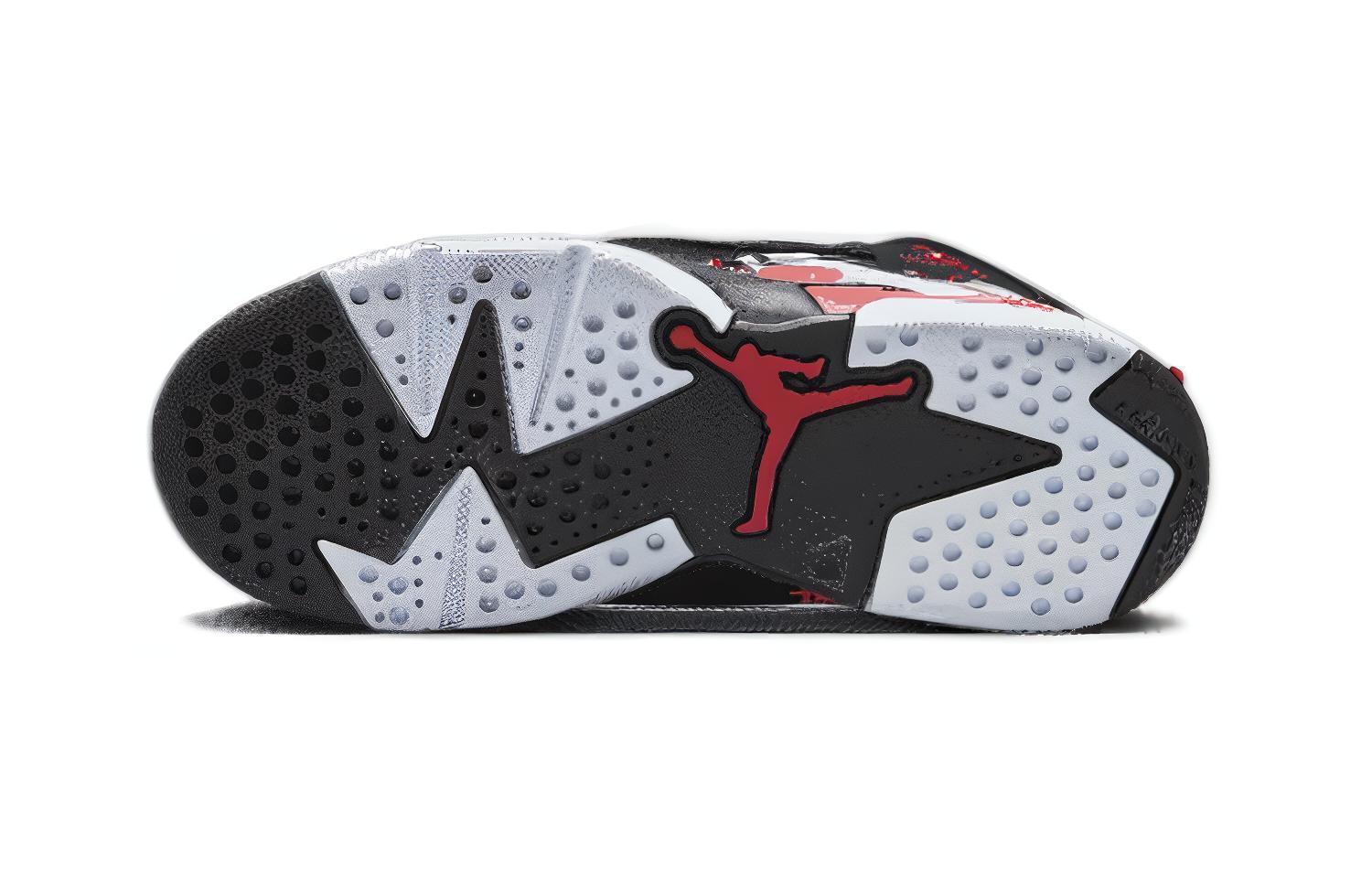 Shop 中童 Nike Jumpman MVP 舒適百搭 兒童籃球鞋 黑白紅