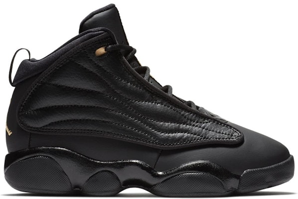 (Preschool) Air Jordan Pro Strong 'Black Gold' 407485-010 Buy (Preschool) Air Jordan Pro Strong 'Black Gold' 407485-010