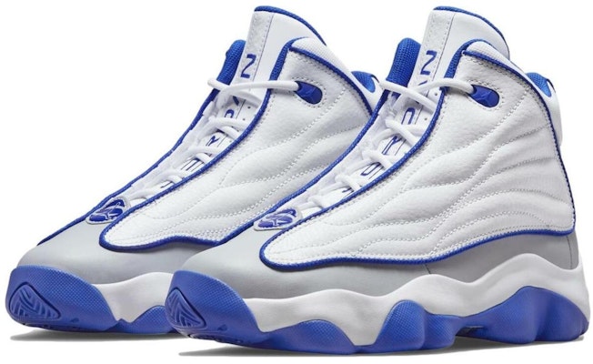 (Preschool) Air Jordan Pro Strong 'White Grey Blue' DC7909-104 Order (Preschool) Air Jordan Pro Strong 'White Grey Blue' DC7909-104