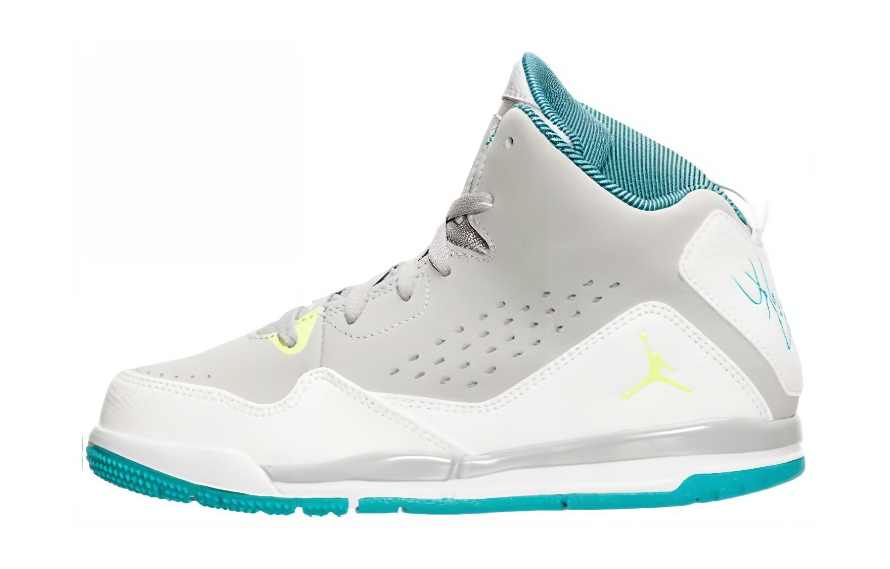 (Preschool) Air Jordan SC-3 'Wolf Grey Turbo Green' 630610-043