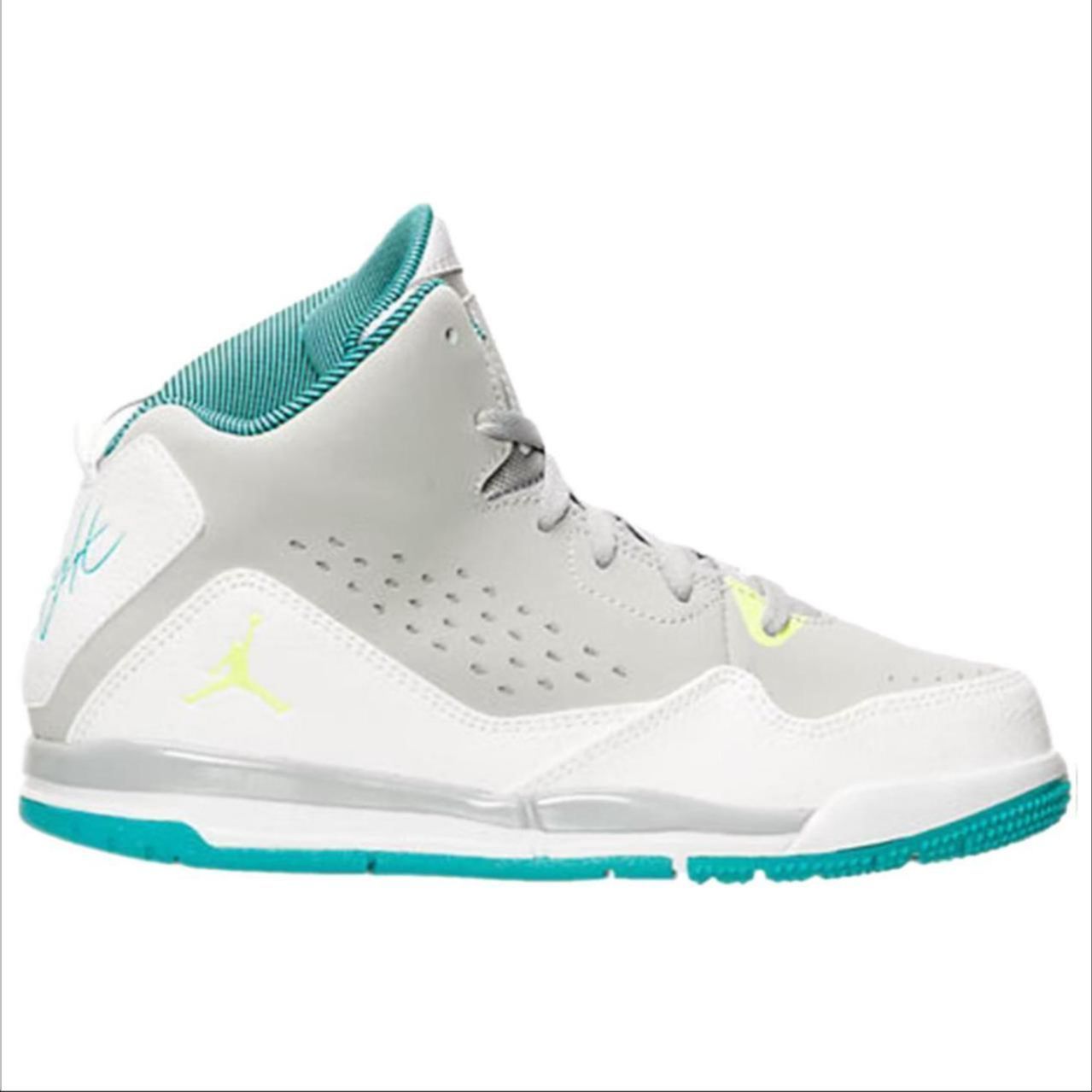 Order (PS) Air Jordan SC-3 ''Gris Loup Vert Turbo'' 630610-043
