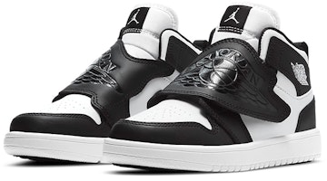 (PS) Air Jordan Sky Jordan 1 '黑白' BQ7197-010 Lookbook (PS) Air Jordan Sky Jordan 1 '黑白' BQ7197-010
