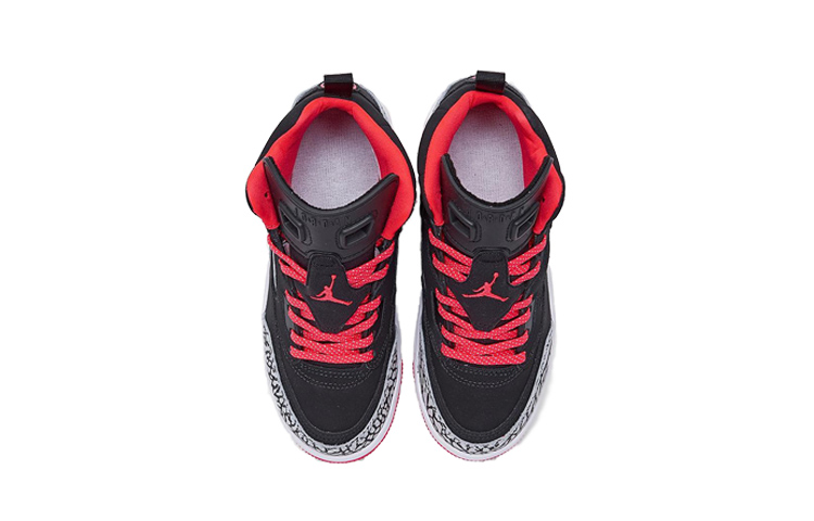 Lookbook (PS) Air Jordan Spizike 'Hitam Merah Orbit' CJ7217-064
