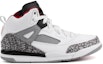 Order (PS) Air Jordan Spizike 'White Cement' Putih Kelabu 317700-122