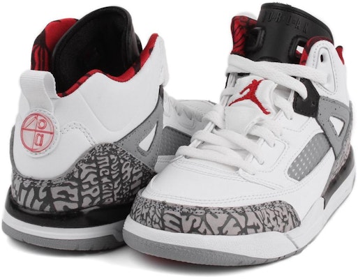 (PS) Air Jordan Spizike 'White Cement' Putih Kelabu 317700-122 Lookbook (PS) Air Jordan Spizike 'White Cement' Putih Kelabu 317700-122