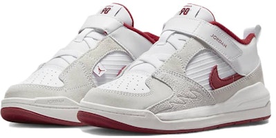 中童 Jordan Stadium 90 BP 防滑防踢 兒童休閒鞋 白紅 Lookbook 中童 Jordan Stadium 90 BP 防滑防踢 兒童休閒鞋 白紅