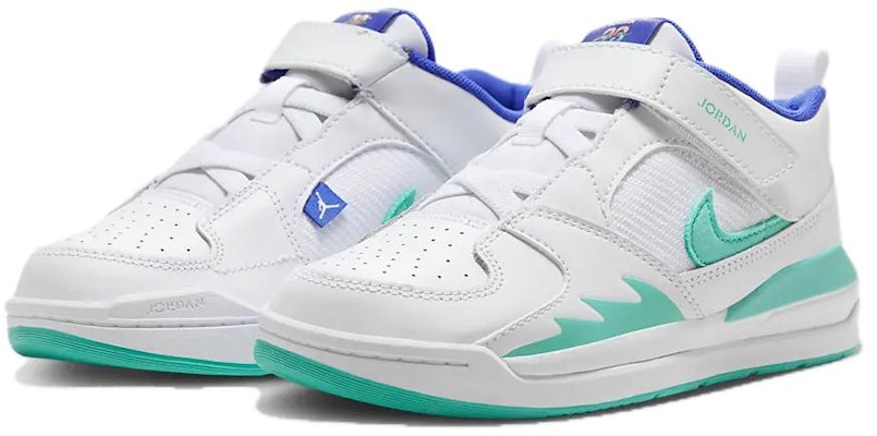 (PS) Air Jordan Stadium 90 SE ''Blanco Hyper Royal Jade'' HJ3518-100 Lookbook (PS) Air Jordan Stadium 90 SE ''Blanco Hyper Royal Jade'' HJ3518-100