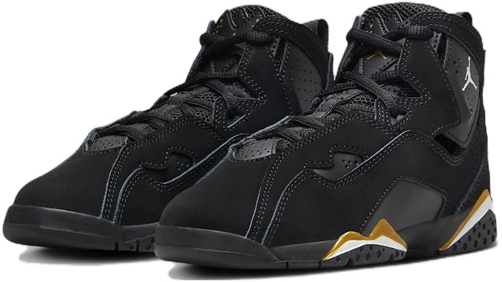 (學前班) Air Jordan True Flight '黑色 金屬金' 343796-017 Lookbook (學前班) Air Jordan True Flight '黑色 金屬金' 343796-017