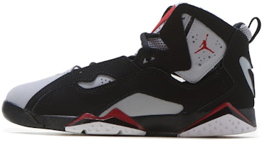 (Preschool) Air Jordan True Flight 'Black Red Grey' 343796-060 (Preschool) Air Jordan True Flight 'Black Red Grey' 343796-060