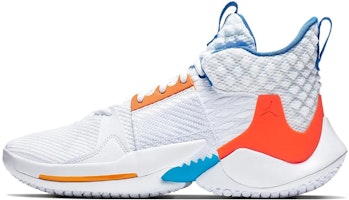 (Preschool) Air Jordan Why Not Zer0.2 'OKC Home' AT5719-100 (Preschool) Air Jordan Why Not Zer0.2 'OKC Home' AT5719-100