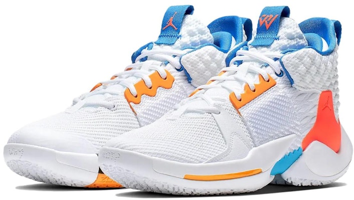 (PS) Air Jordan Why Not Zer0.2 'OKC Home' Lelaki AT5719-100 Lookbook (PS) Air Jordan Why Not Zer0.2 'OKC Home' Lelaki AT5719-100