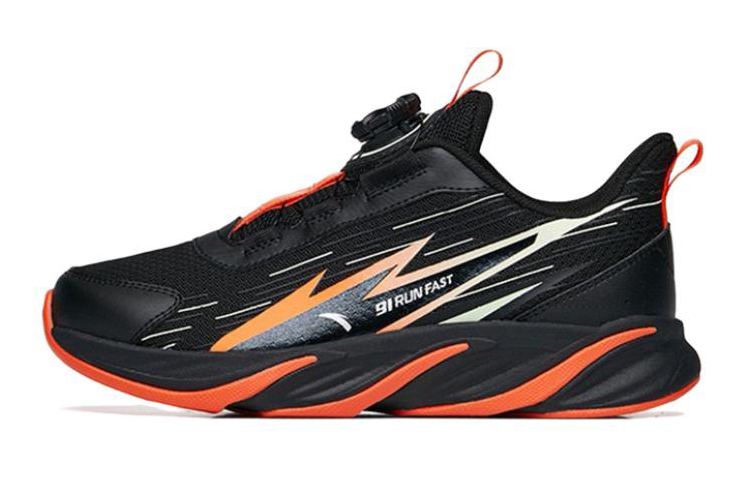 (Preschool) Anta 'Black Orange' 312235512-4
