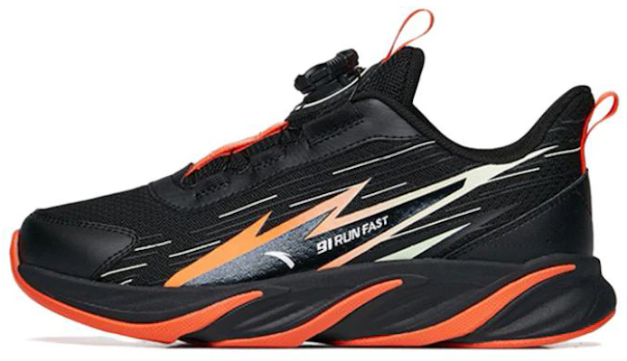 (Preschool) Anta 'Black Orange' 312235512-4 Buy (Preschool) Anta 'Black Orange' 312235512-4