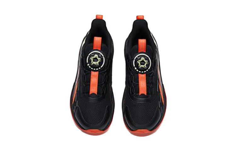 Shop (Preschool) Anta 'Black Orange' 312235512-4