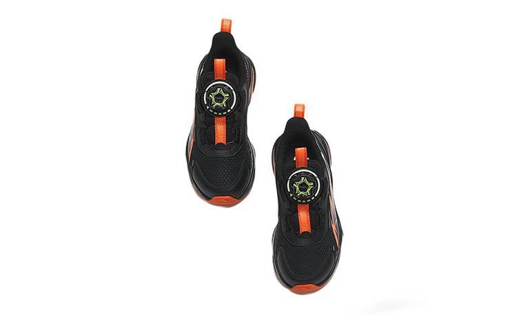 Lookbook (Preschool) Anta 'Black Orange' 312249937-2