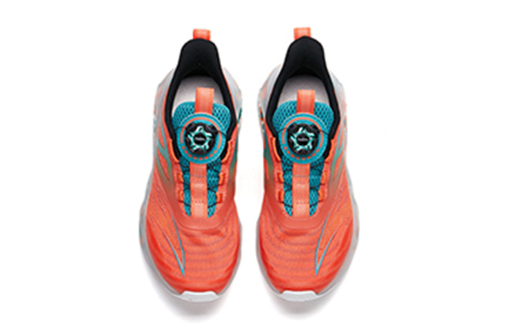 Shop (Preschool) Anta 'Capsule Orange Green' 312225511-2