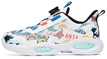 (Preschool) Anta 'Capsule White Blue' 312115555-1 (Preschool) Anta 'Capsule White Blue' 312115555-1