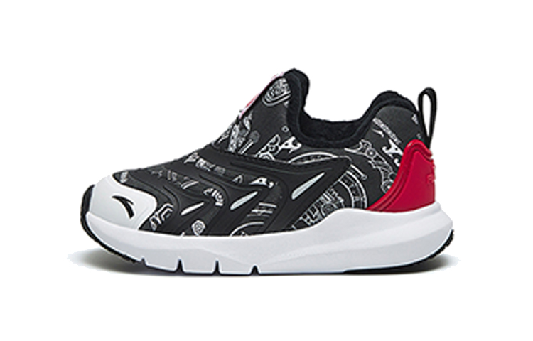 (Preschool) Anta 'Caterpillar Fleece Comfortable White-Red-Black' 312230002N-6