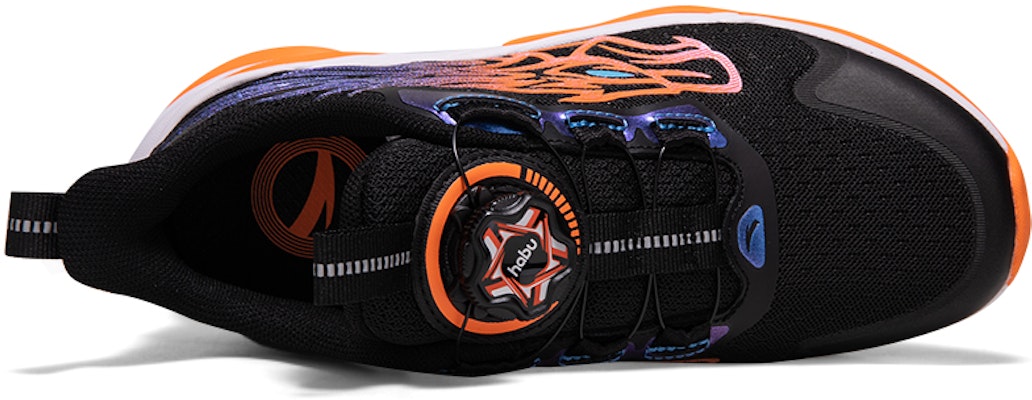 (Preschool) Anta 'Flame 3 Twist Button - Black Orange' 312315511-4 Order (Preschool) Anta 'Flame 3 Twist Button - Black Orange' 312315511-4
