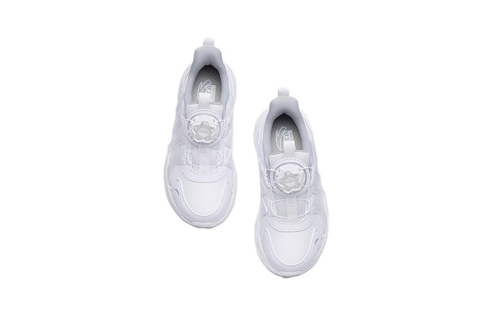 Lookbook (Preschool) Anta 'Honghu 2.0 White Low-Top' 332239928N-4