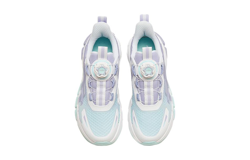 Lookbook (Preschool) Anta 'Mountain Language Blue Purple White' 322318818-1
