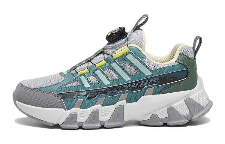 (Preschool) Anta 'Mountain Language Grey Green' 312318802-4