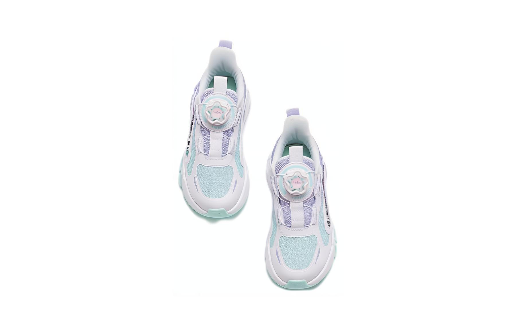 Lookbook (Preschool) Anta 'Mountain Talk Blue Purple White' 322319980-1