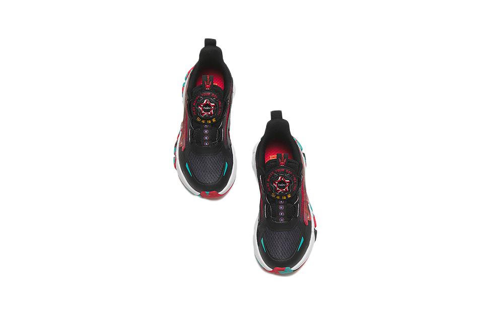 Lookbook (Preschool) Anta 'Rabbit Leap Black Red' 312319986-7
