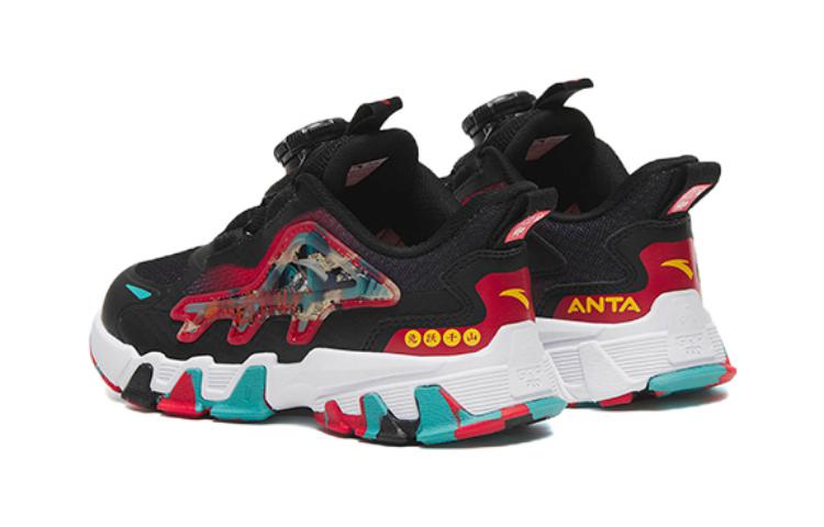 Shop (Preschool) Anta 'Rabbit Leap Black Red' 312319986-7