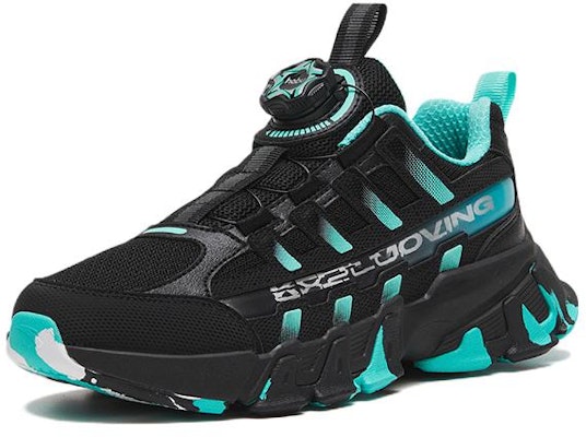 (Preschool) Anta 'Shanyu Black Blue' 312318802-5 Order (Preschool) Anta 'Shanyu Black Blue' 312318802-5