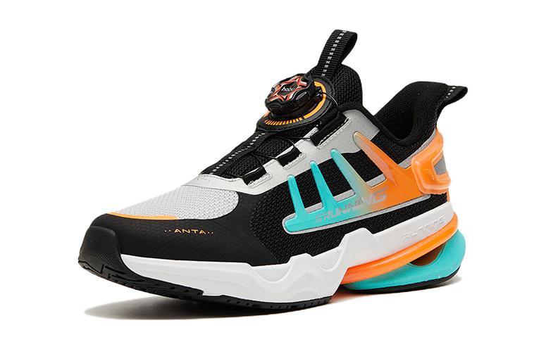 (PS) Anta 'Shenxing Cushioning Low-Top Black White Orange' 圖 2