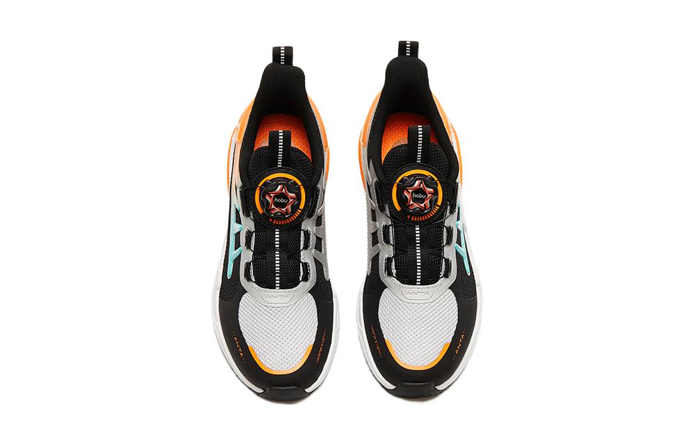 (PS) Anta 'Shenxing Cushioning Low-Top Black White Orange' 圖 3