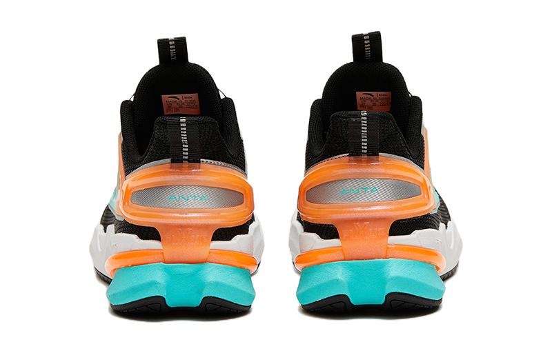 (PS) Anta 'Shenxing Cushioning Low-Top Black White Orange' 圖 4
