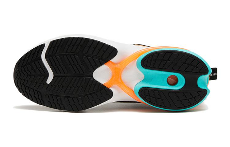 (PS) Anta 'Shenxing Cushioning Low-Top Black White Orange' 圖 5