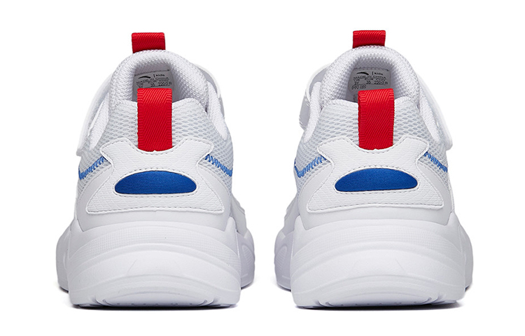 Shop (Preschool) Anta 'White Blue Velcro' A312148852-1