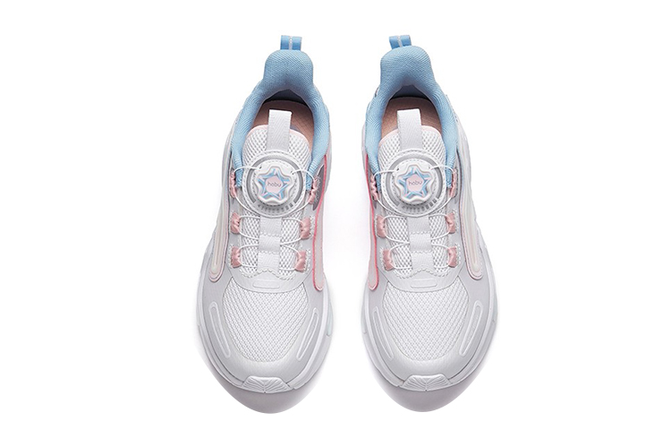 Lookbook (Preschool) Anta 'White Pink Blue' 322215571-4