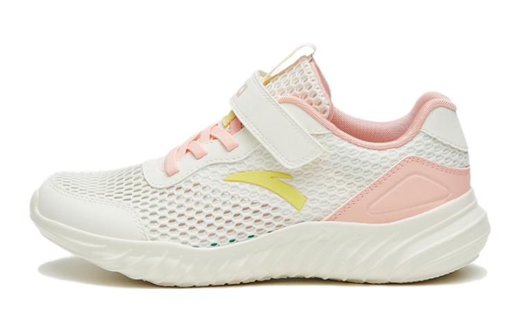 Buy (PS) 安踏白色粉色魔术贴鞋 A332325563-9