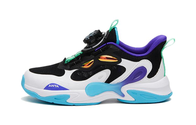 (Preschool) Anta 'White Purple Blue' 312329927-2