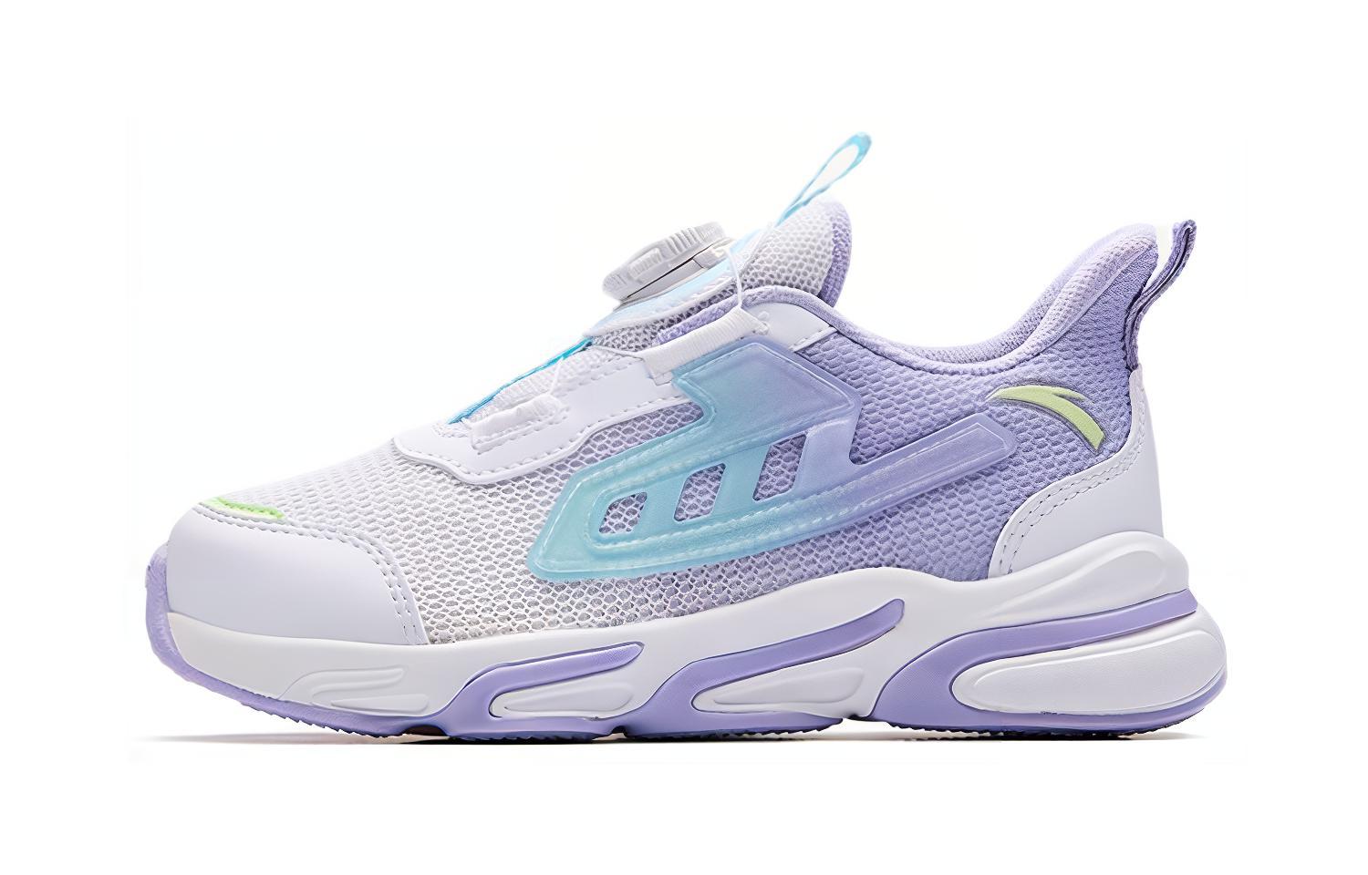(Preschool) Anta 'White Purple Blue' 322239902-1